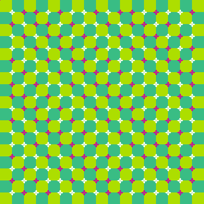 Illusion d'optique (c) Akiyoshi Kitaoka