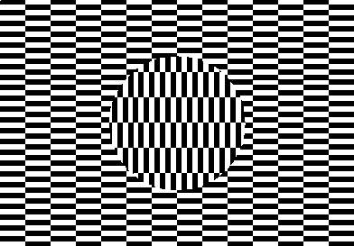 Illusion d'optique © Ophtasurf, 2003